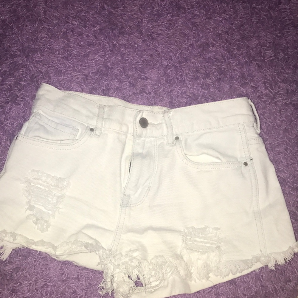 Bullhead Distressed Denim Shorts